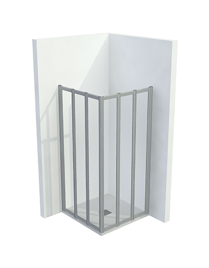 box doccia TDA Corner Folding