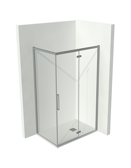 box doccia TDA Corner Hinged