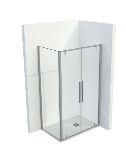 box doccia TDA Corner Hinged