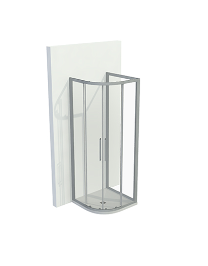 box doccia TDA Semicircolare